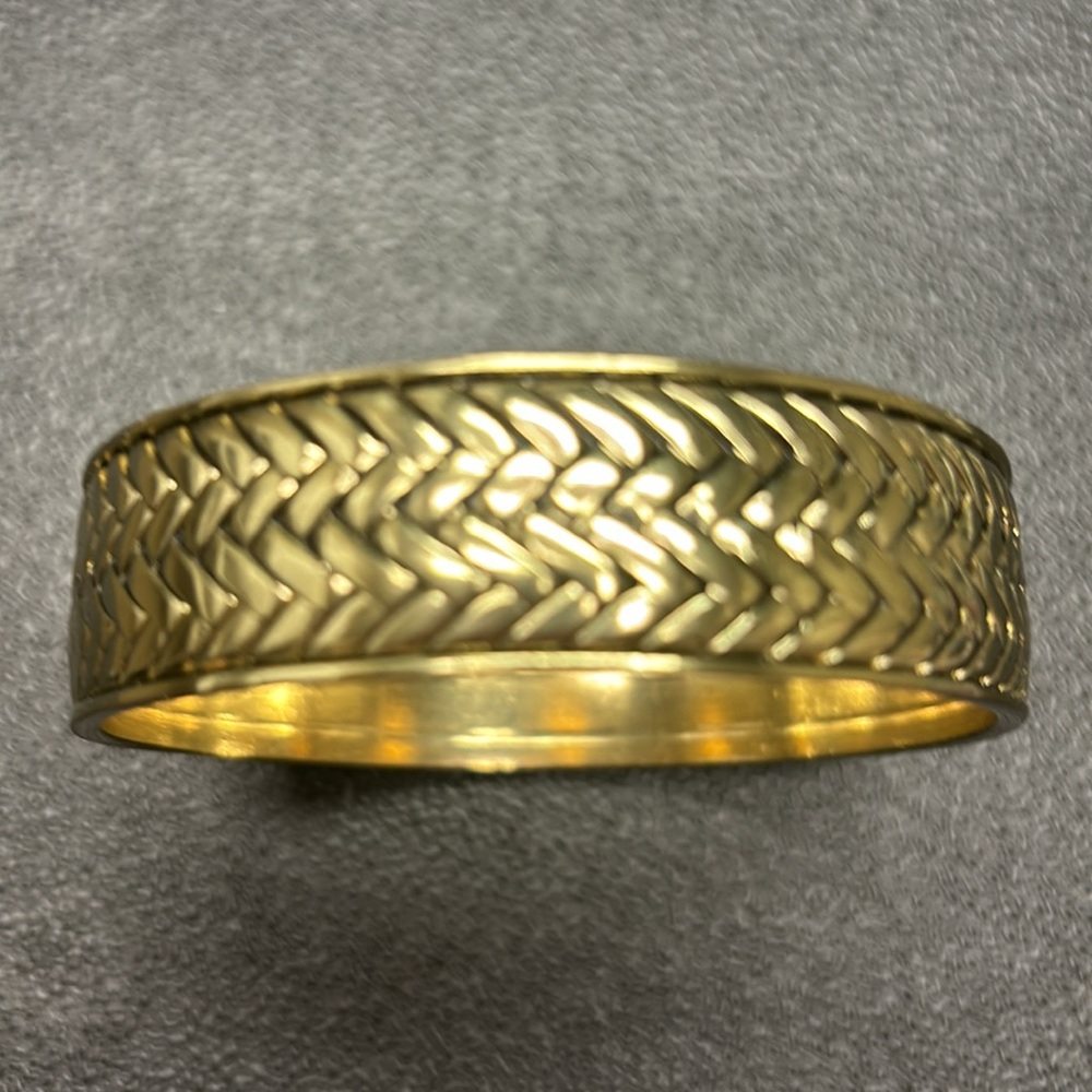 Gold bangle bracket - Picture 2 of 2